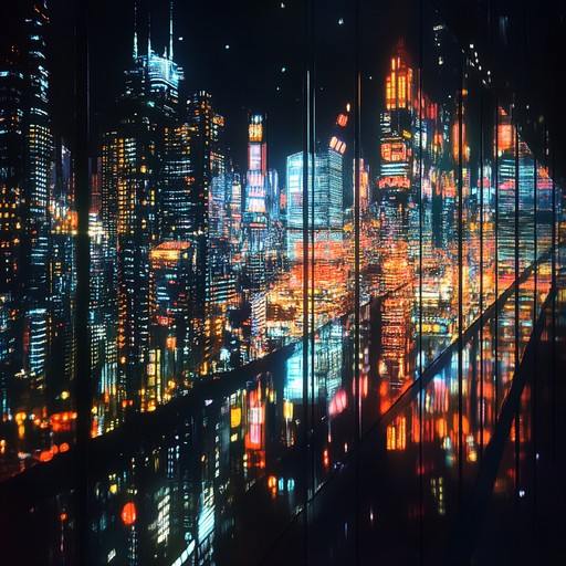 This track combines melancholic yet uplifting synths to paint an introspective journey through a neon lit midnight cityscape. Ideal for reflection and deep thoughts, the composition merges reflective elements with an electropop beat, inviting the listener to drift between nostalgia and hope.