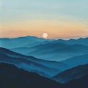 a peaceful, rustic melody evocative of early mornings in the mountains