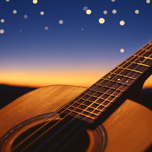 This evocative instrumental piece blends gentle rhythms with soothing melodies to create an intimate ambiance. The acoustic guitar gently strums harmoniously, inviting listeners to drift into serene moments of affection and warmth. Perfect for quiet evenings and romantic settings.