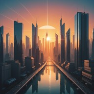 modern beats in neon lit metropolis.