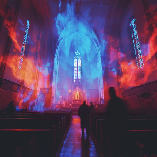 This track brings together the ancient echoes of gospel music with modern psychedelic influences. Filled with unnerving organ sounds and eerie vocal harmonies, it creates a unique atmosphere that is both deeply spiritual and unsettling.