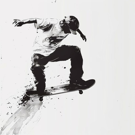 This adrenaline-fueled skatecore track features lightning-fast drum beats, distorted electric guitars, and aggressive bass lines. The song captures the raw energy and rebellious spirit of skateboarding culture, with its relentless rhythm and hard-hitting sound. Perfect for high-octane skateboarding videos or as a soundtrack for intense gaming sessions