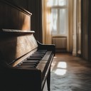 an emotional piano melody expressing loss, regret, and solitude