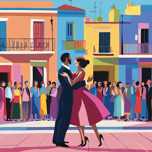 As night descends upon the lively streets of el caminito, the air fills with the poignant music of a bandoneón, weaving stories of past romances and timeless allure. This tango piece reflects the heart and soul of argentinian culture, where every note played is as deep and profound as the history of tango itself.