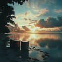 reflective calypso tunes for serene island evening thoughts.