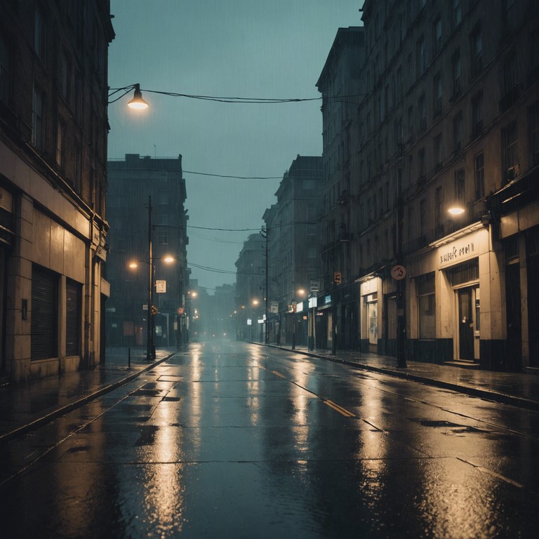 A moody grunge ballad that encapsulates the essence of a rain drenched urban landscape, with deep guitar melodies cutting through the steady drum of rain. The track unfolds like a contemplative walk through deserted city streets, reflecting on past memories and faded dreams.