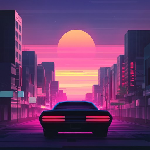 Experience carefree nights in the retro city, with bright neon lights, uplifting synths, and shimmering melodies. A nostalgic summer drive through neon streets.