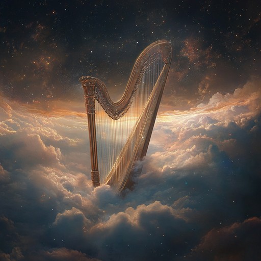 This composition guides listeners on an enchanting voyage across celestial realms, evoking mystical and magical experiences. Harp melodies combine with ambient sounds to create a serene, ethereal atmosphere, transporting the audience to otherworldly landscapes.