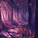 ethereal indie piece for whimsical, enchanting forest journey