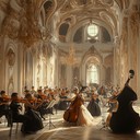 dynamic baroque instrumental featuring spirited harpsichord and lively strings