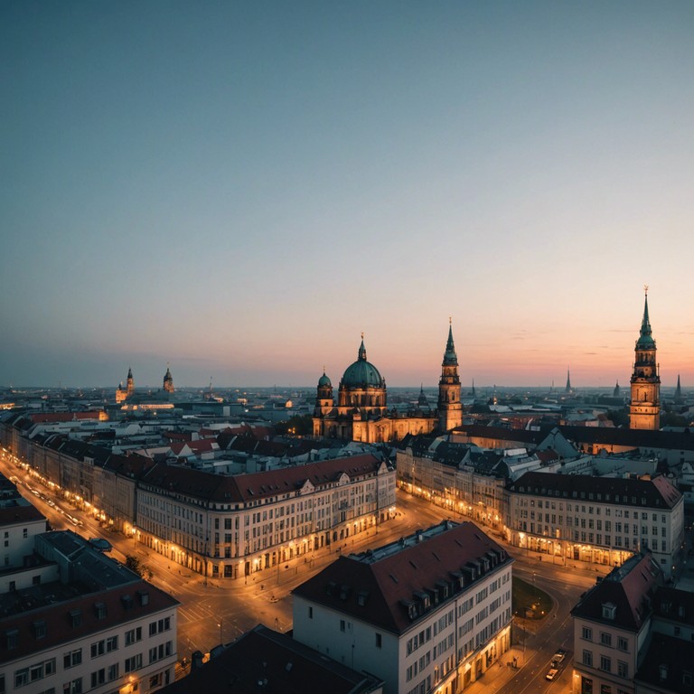 A nostalgic journey through berlin's love laden evenings, embedded in soothing schlager melodies, crafting a chill, introspective soundscape. Delicate piano notes guide the listener through a dreamy recollection of a quintessentially german sentimental experience, providing a modern take on vintage schlager vibes.