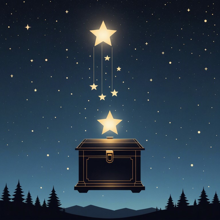 A tranquil composition designed specifically for children, combining gentle melodies with calming rhythms to create an environment conducive to sleep. The song mimics the sound of a soft breeze under a starlit sky, providing auditory comfort and encouraging deep relaxation. This instrumental track uses a music box as the primary instrument, emphasizing a warm, dreamy atmosphere that helps children drift off into a peaceful slumber.