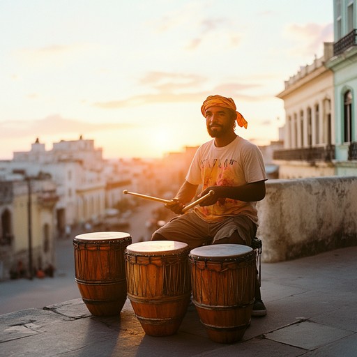 Set against a dusky havana backdrop, this instrumental piece blends traditional afro cuban percussion with melodious twilight expressions of longing, creating a soulful and rhythmic experience that tugs at the heart.