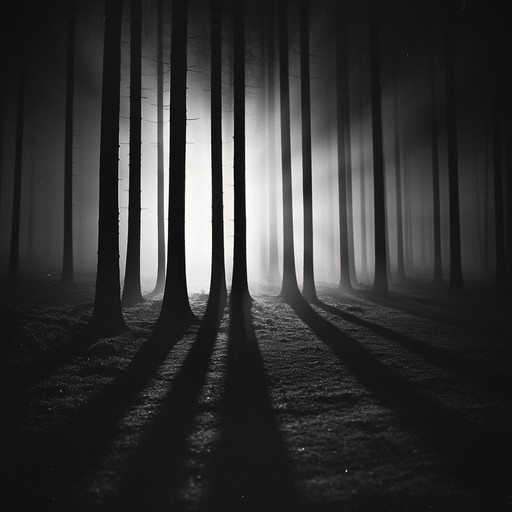 This composition encapsulates the feeling of mystery and suspense, characterized by subtle yet eerie undertones that evoke a sense of anticipation and unease. Featuring a haunting theremin melody that weaves through an atmospheric soundscape, the piece gradually builds tension, suitable for cinematic scenes or thrilling moments.