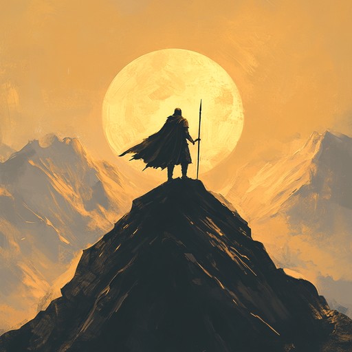 This composition features soaring strings and powerful brass, capturing the essence of an epic adventure. A dynamic pace carries listeners through dramatic highs, instilling a sense of courage and victorious spirit.