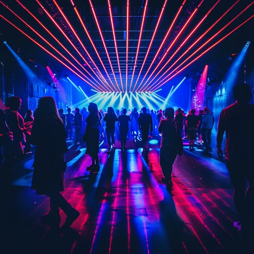 Experience a high energy soundtrack with radiant synths leading you through an exhilarating adventure in a neon lit dance scene. Feel the excitement build as rhythms and melodies captivate every part of you