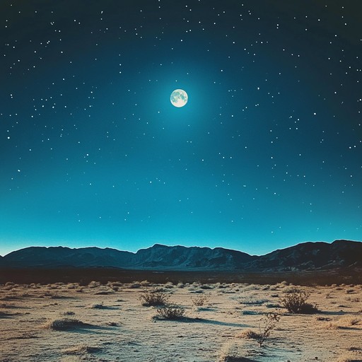 An instrumental piece merging traditional middle eastern oud melodies with ambient electronic rhythms, creating a soothing soundscape inspired by moonlit desert nights.