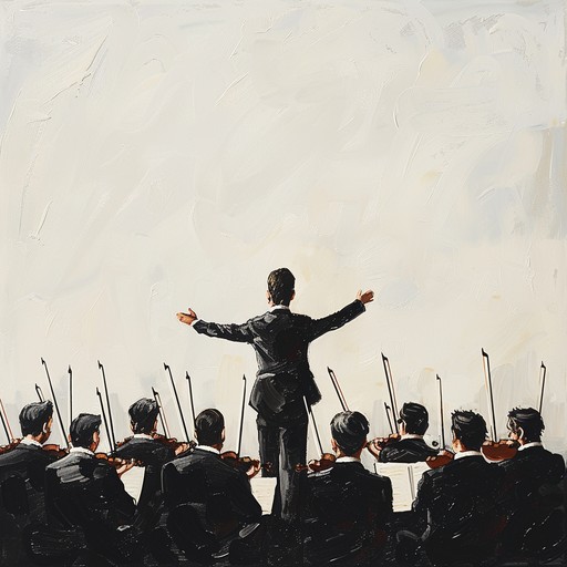 An inspiring instrumental piece that captures the essence of effective leadership. The music evolves through different sections, each representing key leadership qualities: confidence, empathy, decisiveness, and the ability to motivate others. The composition builds towards a triumphant finale, symbolizing the achievement of a shared goal through strong leadership.