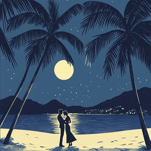 An instrumental bossa nova piece capturing the essence of a sultry night in rio de janeiro, with gentle guitar strums, subtle percussion, and smooth saxophone melodies evoking romance under the moonlight.