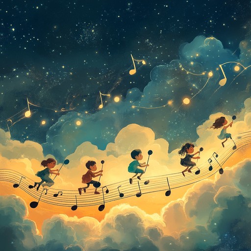 A deeper dive into how musical elements can depict a whimsical yet vivid scene straight out of a child’s imagination, with playful melodies that spark joy and a sense of wonder.