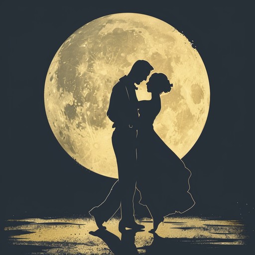 A beautifully energetic instrumental piece featuring a lively tempo, perfect for a romantic dance under the moonlight. The melody elevates the heart with passionate violin solos and upbeat rhythmic patterns. It blends elements of both classical ballet music and modern pop sensibilities, creating a unique, enchanting soundscape that captures the excitement and tenderness of love. This track will make listeners feel as if they are waltzing on clouds under the shimmering glow of the moon