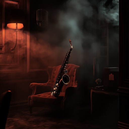 Picture a smoky lounge with dim lighting, where the smooth sounds of a jazz saxophone create an eerie and mysterious atmosphere. Perfect for a noir film or a suspenseful setting, this track weaves sophistication with a sense of foreboding.