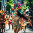 vibrant beats mixed with energetic, funky carnival tunes