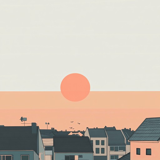 A joyful instrumental lofi track that captures the essence of a city's awakening, combining gentle beats with warm melodies and subtle urban soundscapes to create a soothing yet uplifting atmosphere.