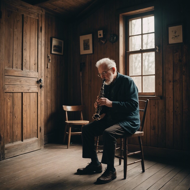 This sentimental piece captures the essence of klezmer music through its soul stirring melodies, infused with a deep sense of nostalgia and reflection. Employing the clarinet's rich tonal palette, the composition communicates a poignant narrative, depicting scenes of ancient melodies echoing through time, evoking emotions of longing and remembrance.