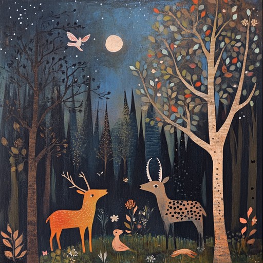 Immerse yourself in eclectic acoustic sounds inspired by mystical woodland traditions. This track is an energetic fusion of freak folk elements and rhythmic tribal influences, capturing the vibrant and spirited essence of nature.