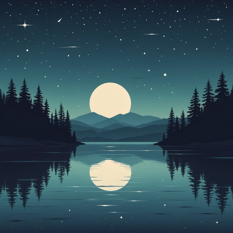 This track captures the essence of tranquil, starlit nights through soothing chillwave melodies. The reflective mood created by gentle synth layers invites listeners to unwind and reflect, embracing a serene night atmosphere.