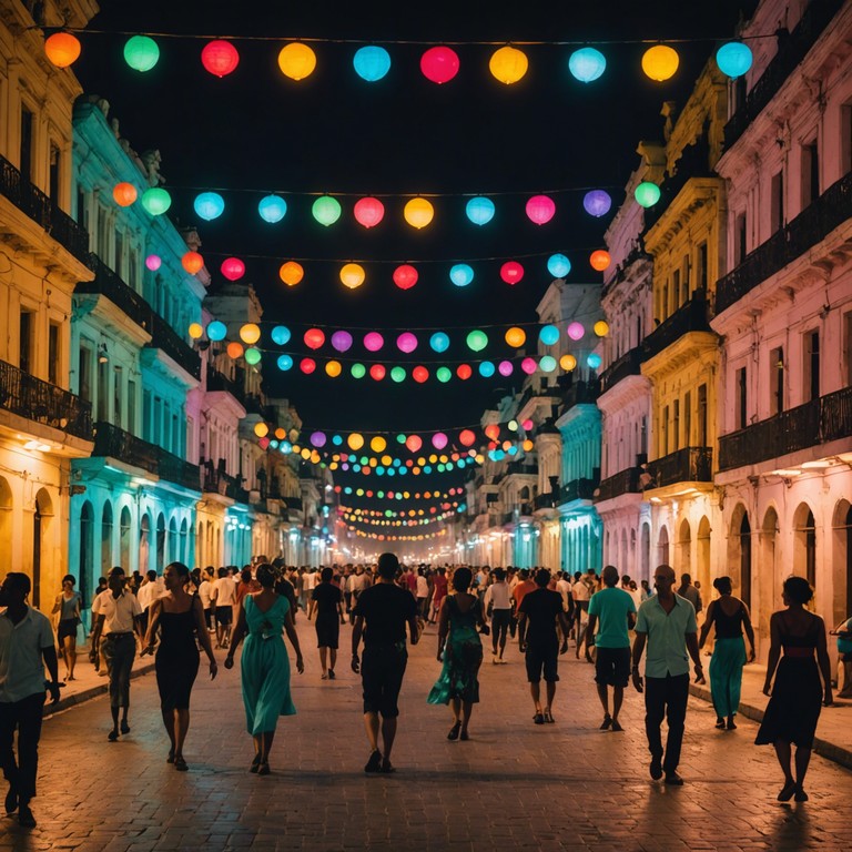 This piece captures the essence of a vibrant havana night, blending traditional afro cuban rhythms with a modern epic orchestration to depict the city's dynamic spirit and rich cultural tapestry. Rich percussion leads the way, accompanied by a dynamic brass section, evoking the lively streets and passionate community dances under the stars.