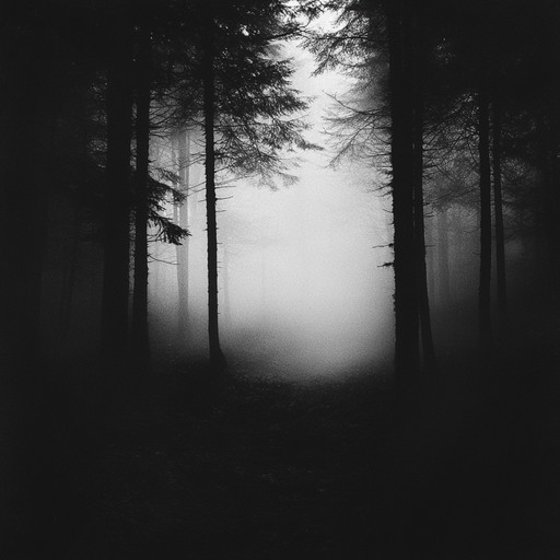 Dive into the throbbing heart of an eerie, dark forest with pulsating drum n bass rhythms. Ghostly whispers and ambient drone sounds weave through relentless drum patterns, creating an unnerving and suspenseful sonic experience. Each beat carries the listener deeper into the foreboding atmosphere, where every shadow hides a potential threat, and the air is thick with tension.