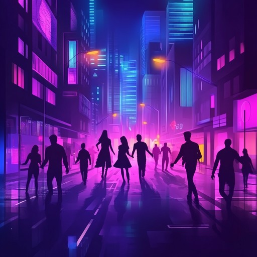 This high energy track combines vibrant electronic beats with urban influences, creating an electrifying dance experience perfect for late night city vibes. The dynamic production features sharp synths and an irresistible rhythm that invites you to move.