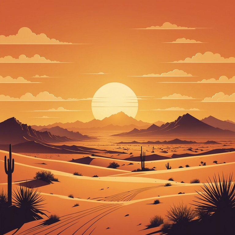 This composition transports the listener across sunlit dunes and ancient cities, where the deep, resonant tones of ethnic flutes blend with the powerful rhythms of tribal drums, evoking images of vast desert landscapes and age old ceremonies. The piece is a fusion of tradition and imagination, celebrating the spirit and culture of desert dwellers.