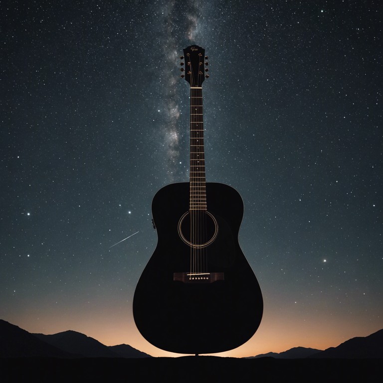 Echoes of silence creates a delicate auditory journey which mirrors the quietness of an evening under the stars, using tender melodies to tug at the heartstrings, evoking feelings of nostalgia and gentle solitude.