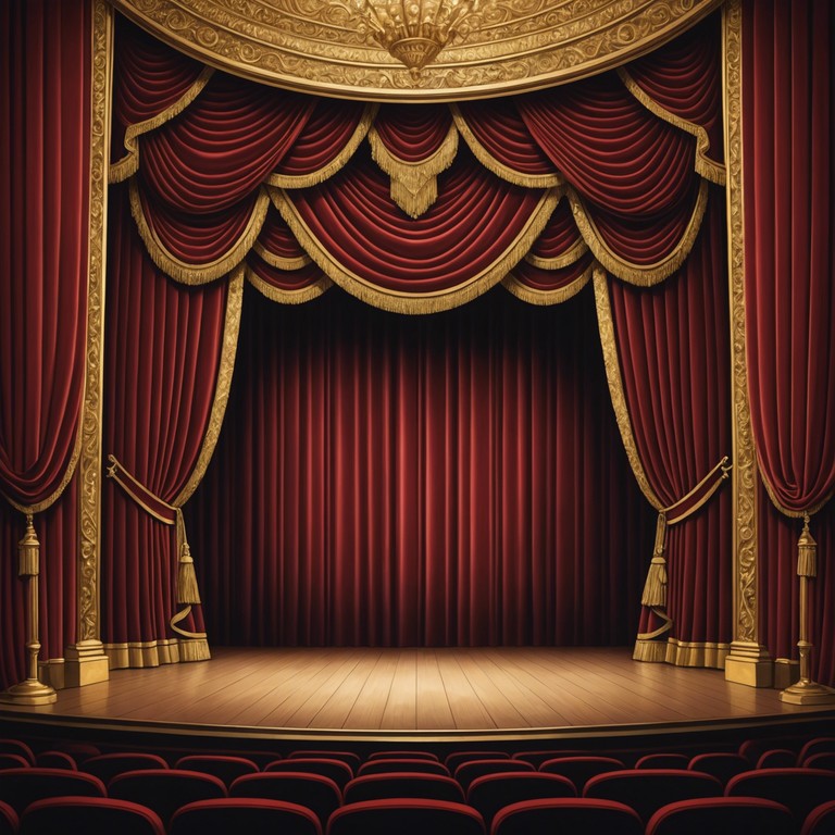 Imagine stepping into a lavish theatre; the lights dim, the audience hushes, and as the red curtain lifts, an overwhelming orchestral sound bathes the room in splendor. Swelling violins and deep brass set the stage for an emotive journey through the highs and lows of theatrical expression.