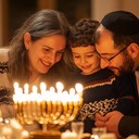 upbeat and lively tune celebrating hanukkah festivities.