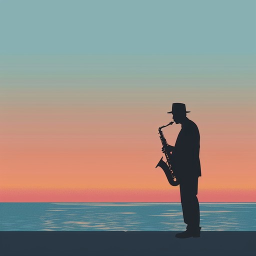 A soothing piece that captures the mellow warmth and serenity of a summer sunset. Gentle, flowing melodies played by a skilled saxophonist, underpinned by a soft, lush harmony from the piano and subtle bass. Perfect for unwinding or setting a calming atmosphere.