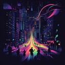 funky electropop instrumental with vibrant synths and groovy bass.