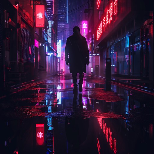 Immerse yourself in a captivating synthwave odyssey as you navigate the vibrant, neon-drenched streets of a dystopian metropolis. Pulsating basslines, shimmering synths, and haunting melodies intertwine to create an atmospheric soundtrack that captures the essence of a cyberpunk world.