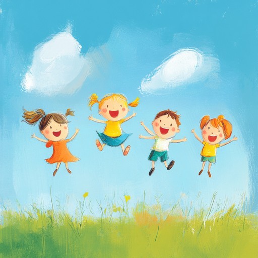 This upbeat instrumental features playful melodies and rhythms designed to bring smiles and encourage children to dance and enjoy themselves, capturing the essence of carefree childhood fun in the sun.