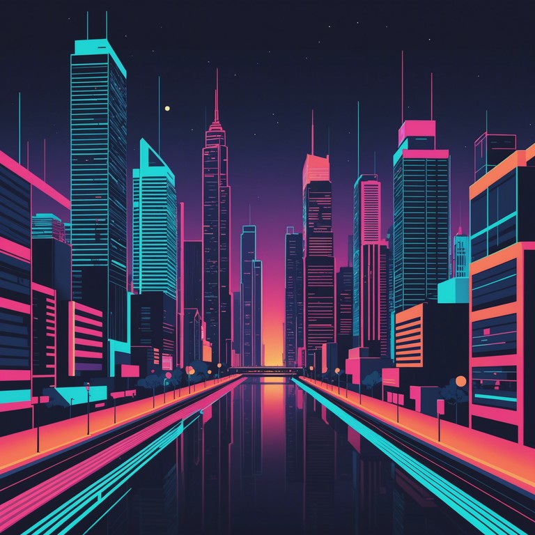 This instrumental track is designed to evoke the feel of a futuristic cityscape viewed from above during a vibrant, neon filled night. The music combines lush synthesizer pads with pulsating rhythms and soaring melodies that reflect the endless possibilities of a night filled with dreams and adventure.