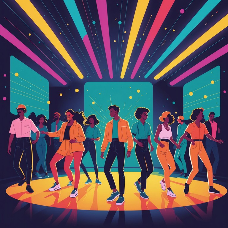 Immerse yourself in this upbeat track featuring an electric guitar and driving house rhythms that perfectly capture the essence of a funky, energetic night out. Ideal for party playlists and dance enthusiasts.