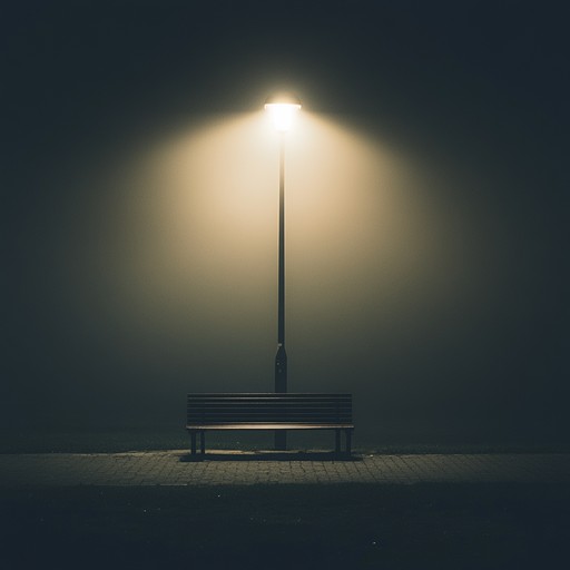 A melancholic instrumental emo piece featuring haunting guitar riffs and ambient textures, designed to evoke deep emotional sorrow and introspection. The music weaves through layers of delicate harmonies and echoing progressions, embodying feelings of loneliness and silent despair.