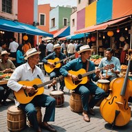world cultures merge in lively melody
