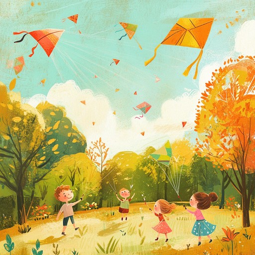 A lively and whimsical composition spotlighting an unforgettable summer afternoon, with spirited melodies and vibrant rhythms emulating the infectious joy and carefree spirit of the season