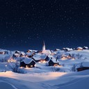 festive bells ring across snowy landscapes