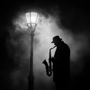 a nocturnal blend of jazz and house with haunting vibes