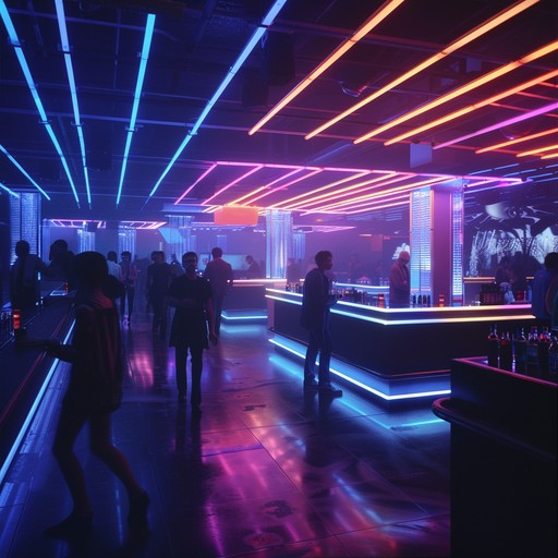 Crystalline synths and smooth beats take you back to the chic nightclubs of the 1980s, filled with neon lights and sophisticated dance moves, creating a cohesive and elegant atmosphere.